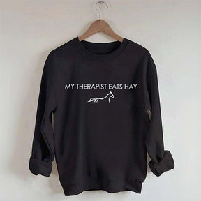 Minimalist Equestrian Horse Rider Sweatshirt