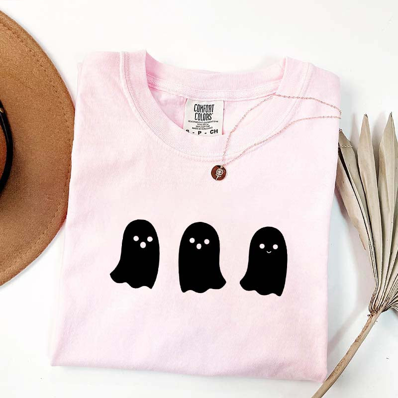 Cute Ghost Minimalist T-Shirt