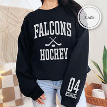 Personalized Hockey Mom Sports Sweatshirt
