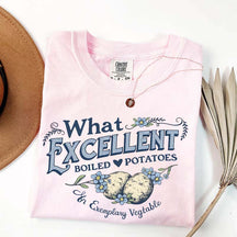 What Excellent Boiled Potatoes Funny Meme T-Shirt
