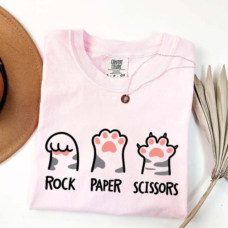 Cat Paw Print Cute T-Shirt