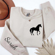 Personalized Equestrian Sweatshirt