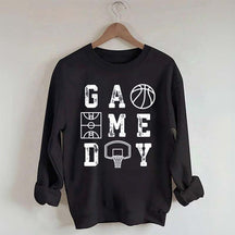 Retro Basketball Mom Game Day Sweatshirt