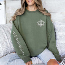 Chakra Symbols Meditation Yoga Sweatshirt