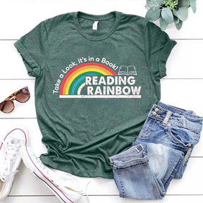 Vintage Take a Look Its in a Book T-Shirt