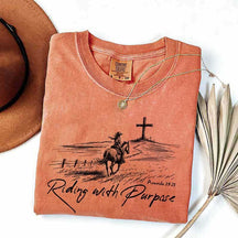 Religious Riding with Purpose T-Shirt