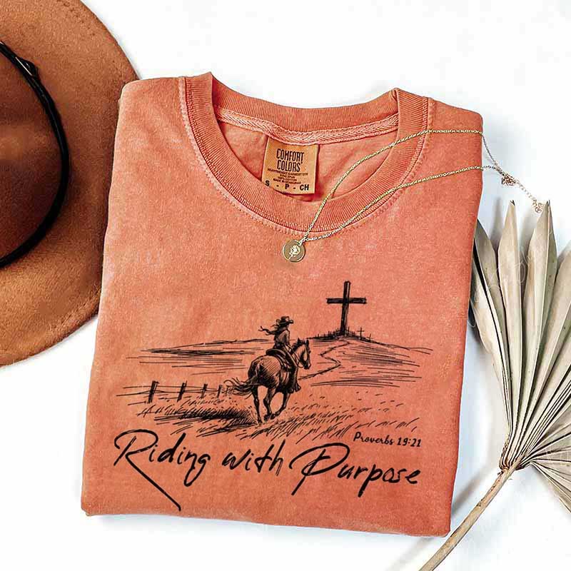 Religious Riding with Purpose T-Shirt