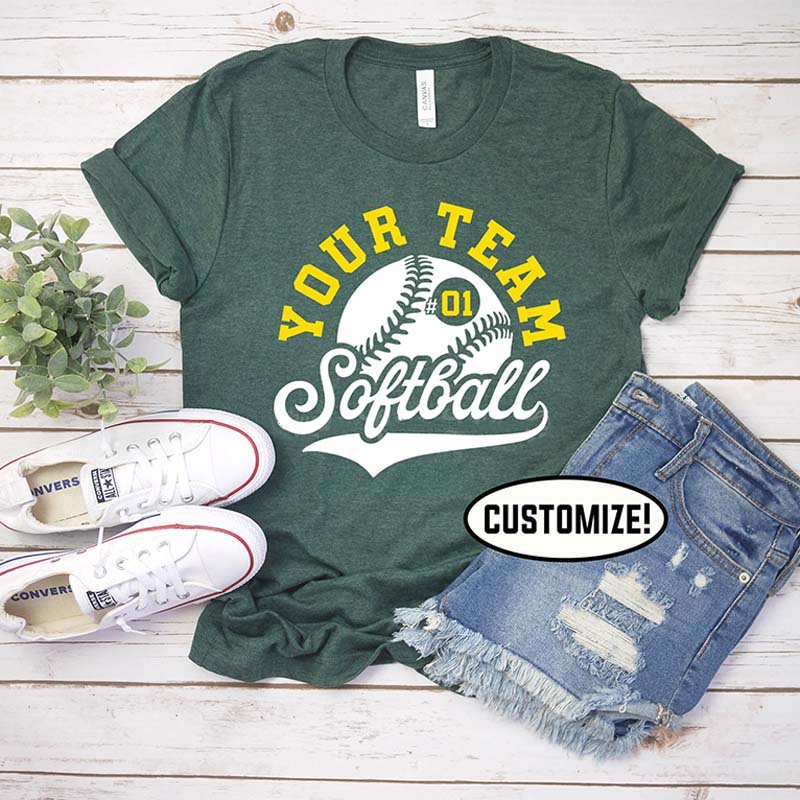 Custom Softball T-Shirt