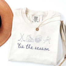 Comfort Colors® Tis The Season Hockey T-Shirt