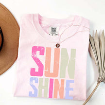 Distressed Beach Mom Sunshine T-Shirt