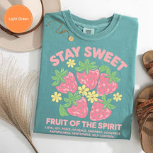 Boho Fruits of the Spirit Bible Verse T-Shirt