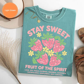 Boho Fruits of the Spirit Bible Verse T-Shirt