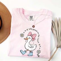 Silly Goose On The Loose Floral T-Shirt