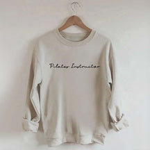 Pilates Fitness Instructor Sweatshirt