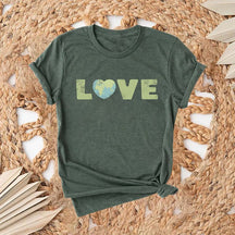 Earth Love Planet Environment Day T-Shirt
