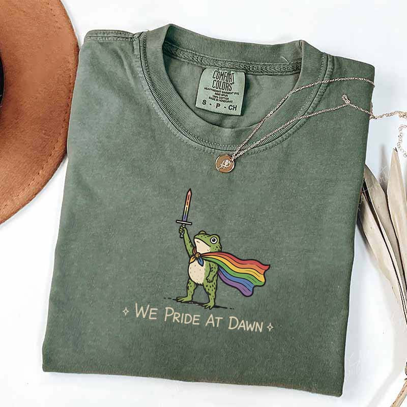We Ride At Dawn Frog T-Shirt