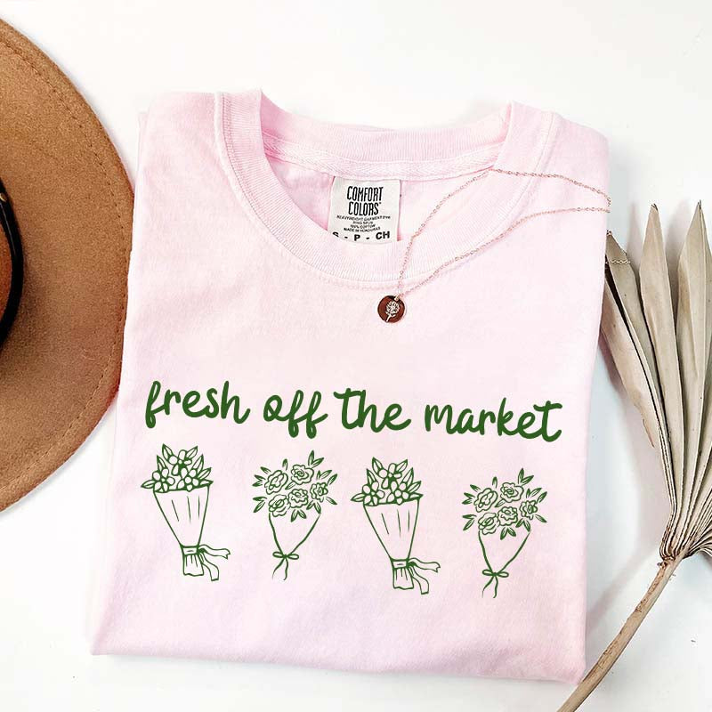 Fresh Off The Market Engagement T-Shirt