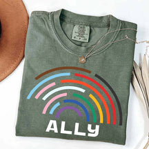 Comfort Colors LGBTQ Ally T-Shirt