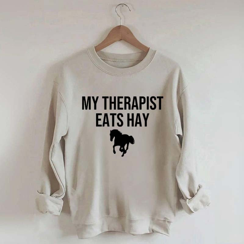 Horse Lover Equestrian Farm Sweatshirt
