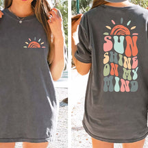 Retro Sun Shine On My Mind t-sHIRT