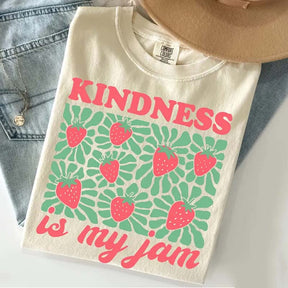 Comfort Colors Kindness Floral T-Shirt