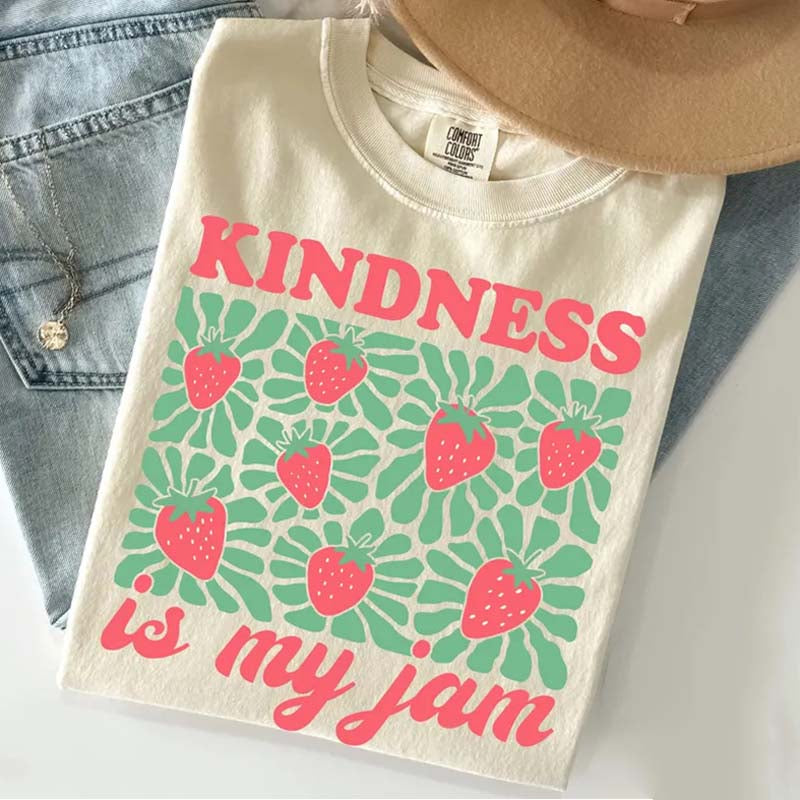 Comfort Colors Kindness Floral T-Shirt