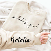 Custom Pilates Girl Sweatshirt
