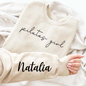 Custom Pilates Girl Sweatshirt