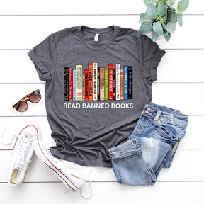 Read Banned Books Reading T-Shirt