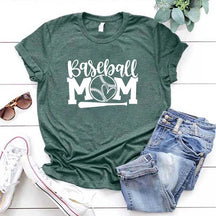 Sports Mom Baseball Trendy T-Shirt