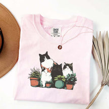 Salty Cats and Plants T-Shirt
