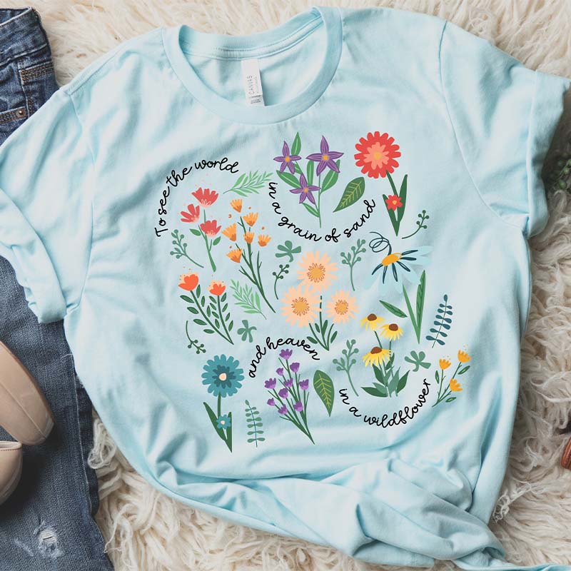 Vintage Flower Academia T-Shirt