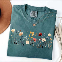 Comfort Colors Wild Flower Nature T-Shirt