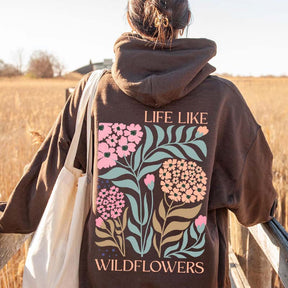 Boho Life Like Wildflowers Hoodie