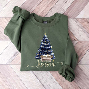 Nativity Greatest Gift of all Christmas Sweatshirt