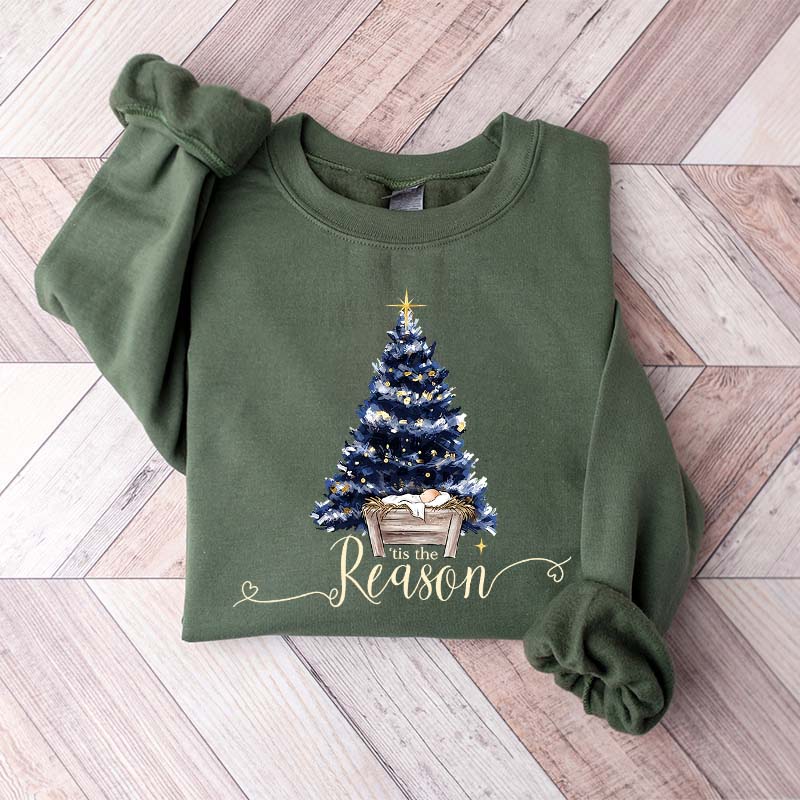 Nativity Greatest Gift of all Christmas Sweatshirt