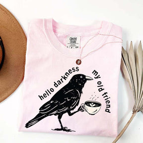 Raven Crow Coffee T-Shirt