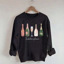 Bubble Please Champagne Sweatshirt