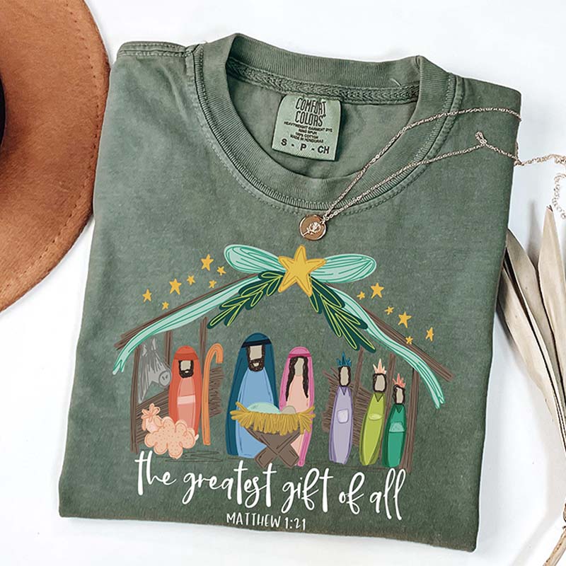 Christian Christmas Nativity T-Shirt
