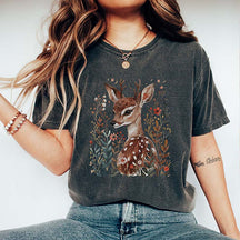 Woodland Animal Baby Deer T-Shirt