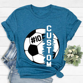 Custom Soccer Graphic T-Shirt