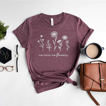 No Rain No Flowers Happy Spring T-Shirt