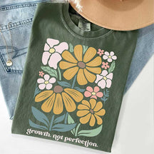 Mental Health Growth Not Perfection T-Shirt
