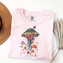 Floral Jellyfish T-Shirt
