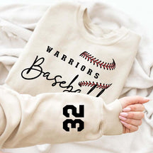 Custom baseball sweatshirt