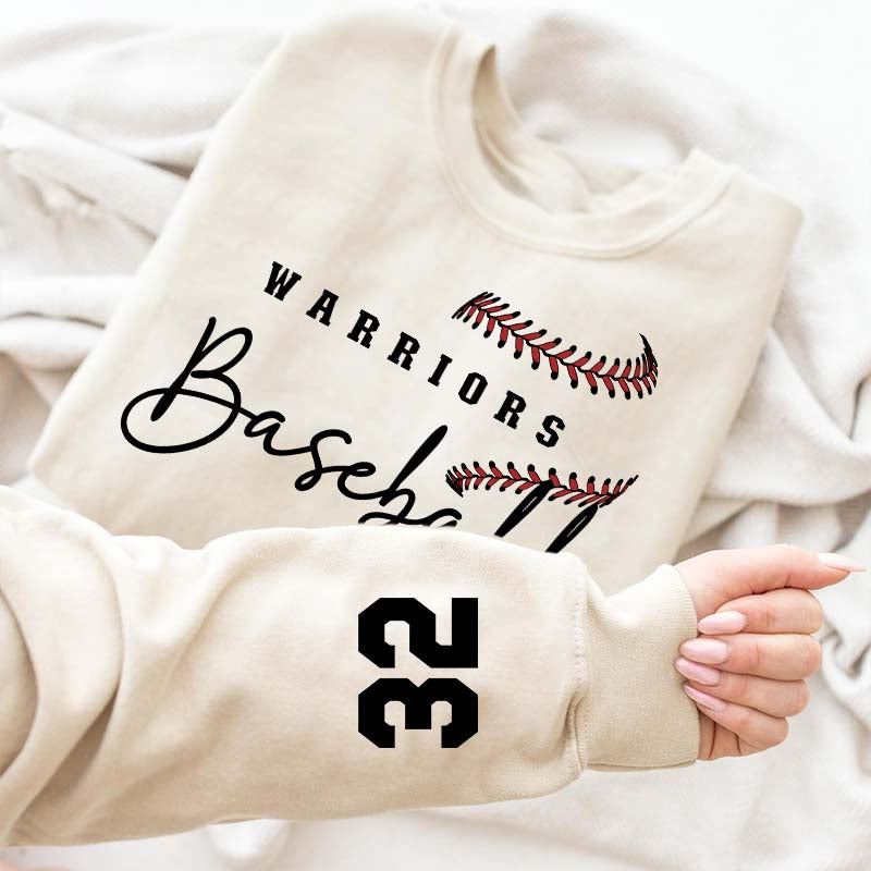 Custom baseball sweatshirt