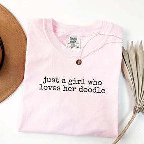 Just A Girl Who Loves Her Doodle T-Shirt