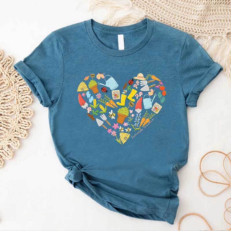 Garden Lover Mom Farmer T-Shirt