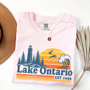Vintage Lake Ontario Great Lakes T-Shirt