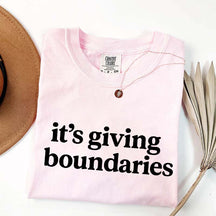It's Giving Boundaries T-Shirt